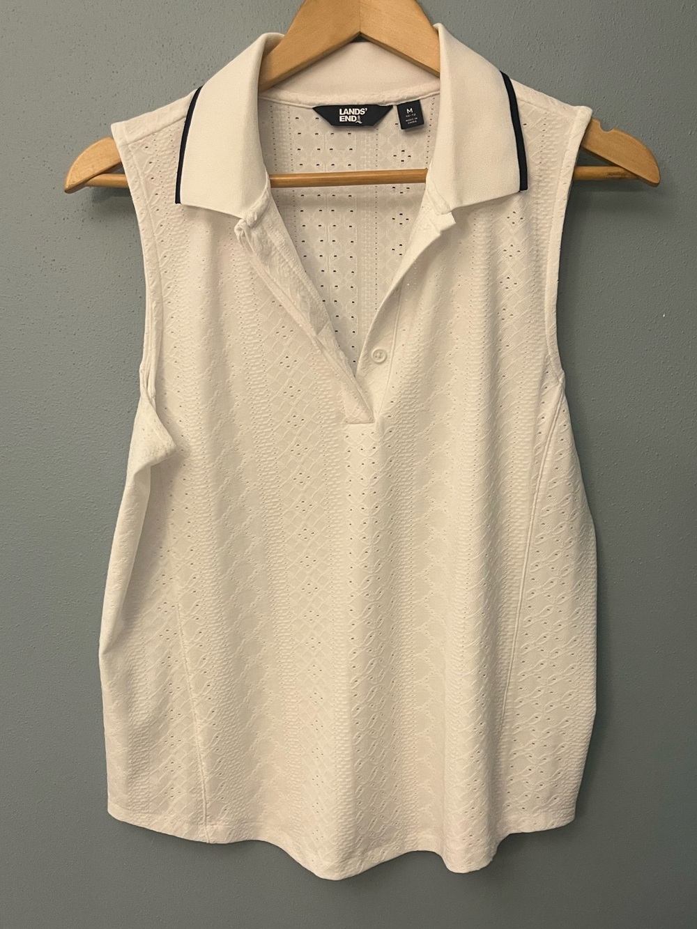 Lands' End Sleeveless Polo